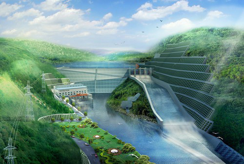 当阳老挝南塔河1号水电站项目